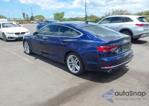 2019 Audi A5 45 Premium z USA, uszkodzony, nr VIN WAUANCF54KA080147